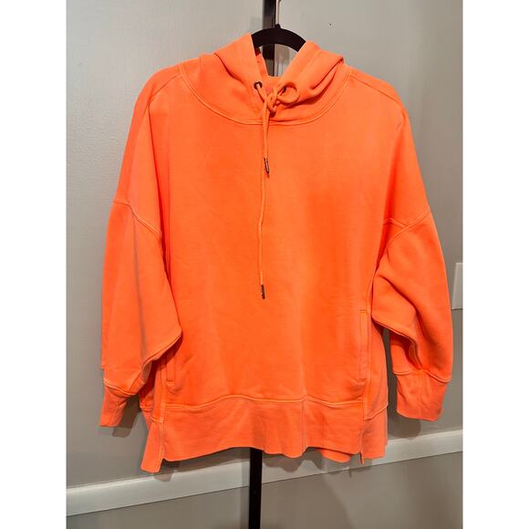 FP Movement by Free People Sprint to the Finish Watermelon Hoodie - Picture 3 of 5